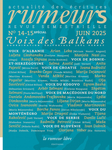 Revue Rumeurs n°14-15 Juin 2025 (Rumeurs Revue actualité des écritures)