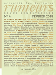 Revue Rumeurs n°4 Février 2018 (Rumeurs Revue actualité des écritures)